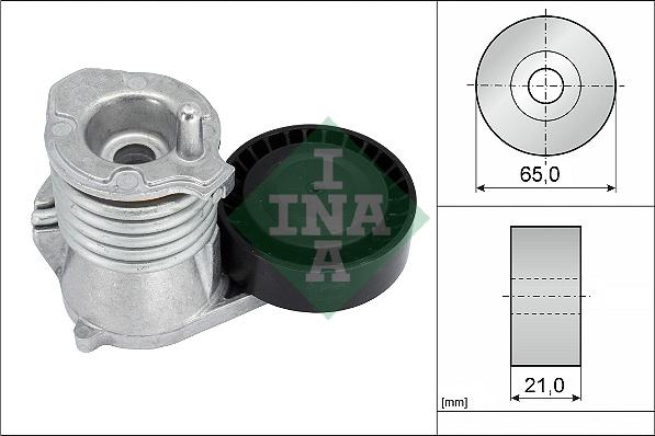 INA 534 0029 10 - Натяжитель, поликлиновый ремень parts5.com