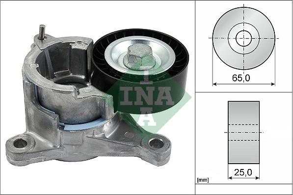 INA 534 0022 10 - Belt Tensioner, v-ribbed belt parts5.com