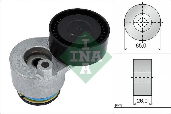 INA 534 0141 30 - Натяжитель, поликлиновый ремень parts5.com