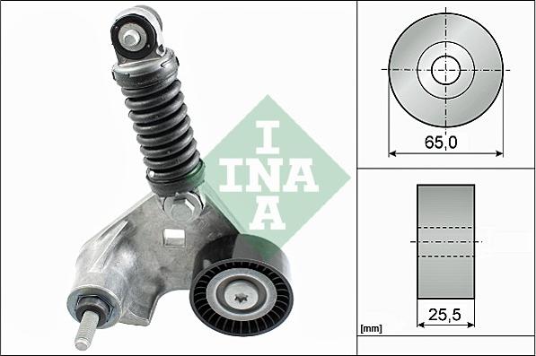 INA 534 0169 10 - Натяжитель, поликлиновый ремень parts5.com