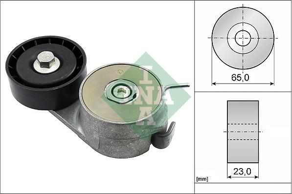 INA 534 0119 20 - Натяжитель, поликлиновый ремень parts5.com