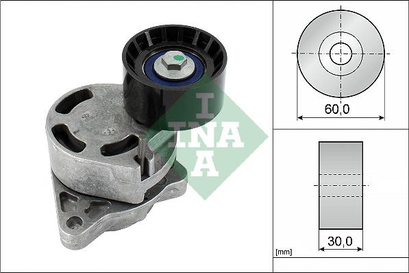 INA 534 0181 10 - Натяжитель, поликлиновый ремень parts5.com