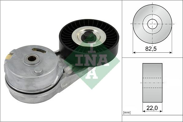 INA 534 0124 30 - Натяжитель, поликлиновый ремень parts5.com