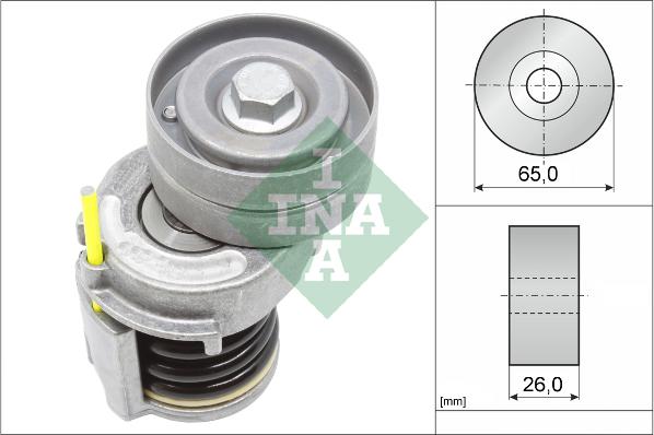 INA 534 0346 10 - Belt Tensioner, v-ribbed belt parts5.com