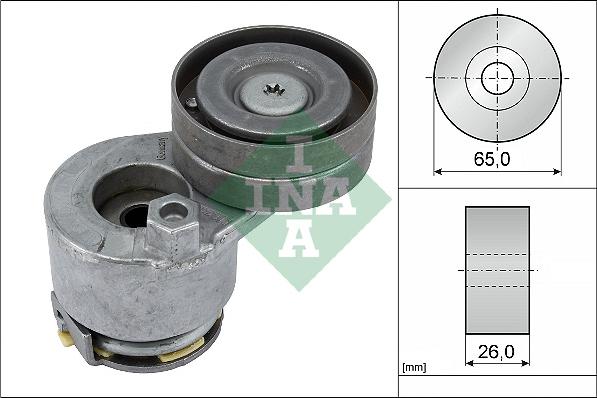 INA 534 0240 10 - Tensor de correa, correa poli V parts5.com