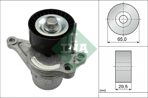 INA 534 0281 10 - Натяжитель, поликлиновый ремень parts5.com