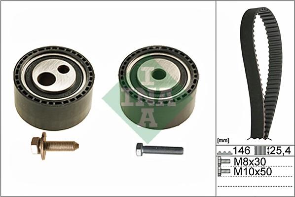 INA 530 0446 10 - Комплект ремня ГРМ parts5.com