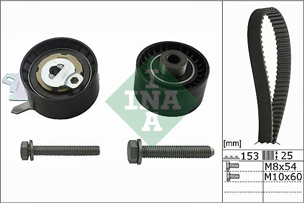 INA 530 0471 10 - Комплект ремня ГРМ parts5.com