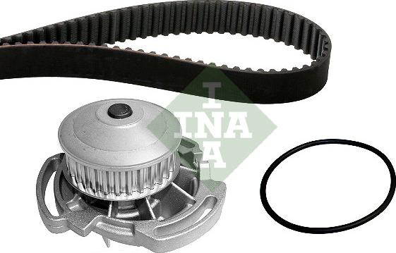 INA 530 0586 30 - Водяной насос + комплект зубчатого ремня parts5.com