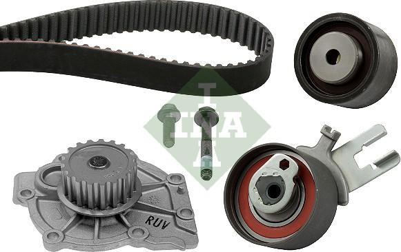 INA 530 0582 30 - Водяной насос + комплект зубчатого ремня parts5.com