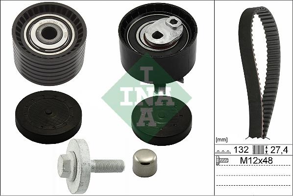 INA 530 0640 10 - Комплект ремня ГРМ parts5.com