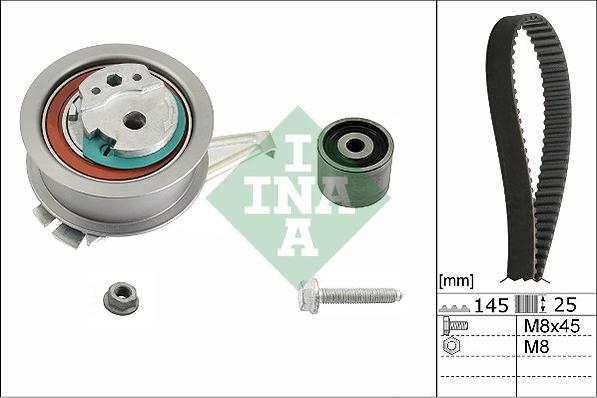 INA 530 0665 10 - Комплект ремня ГРМ parts5.com