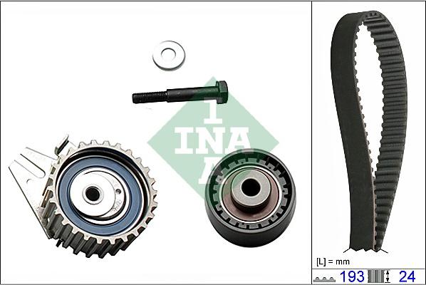 INA 530 0623 10 - Комплект ремня ГРМ parts5.com