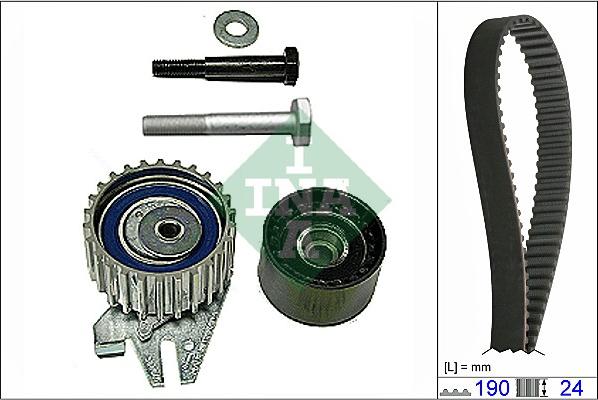 INA 530 0622 10 - Комплект ремня ГРМ parts5.com