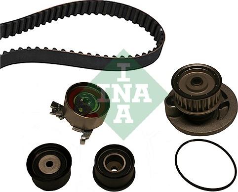 INA 530 0049 30 - Water Pump & Timing Belt Set parts5.com