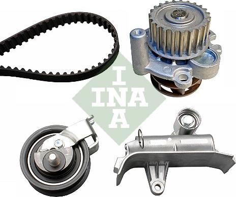 INA 530 0067 30 - Водяной насос + комплект зубчатого ремня parts5.com