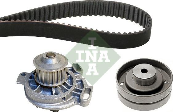 INA 530 0153 30 - Водяной насос + комплект зубчатого ремня parts5.com