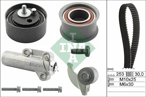 INA 530 0179 10 - Комплект ремня ГРМ parts5.com