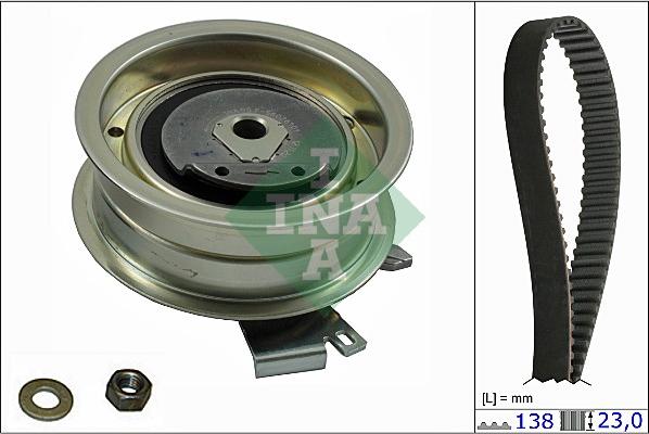 INA 530 0171 10 - Комплект ремня ГРМ parts5.com