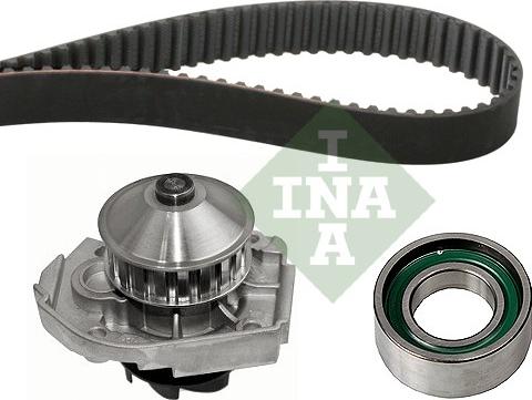 INA 530 0204 30 - Водяной насос + комплект зубчатого ремня parts5.com