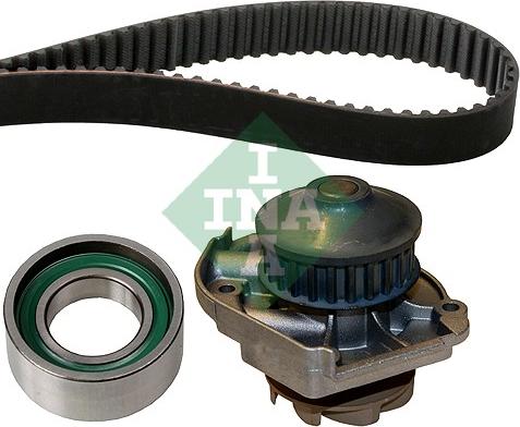 INA 530 0205 30 - Water Pump & Timing Belt Set parts5.com