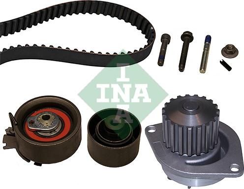 INA 530 0237 30 - Водяной насос + комплект зубчатого ремня parts5.com