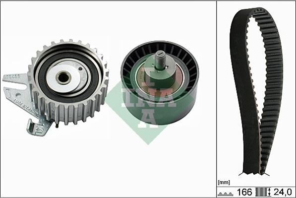 INA 530 0226 10 - Комплект ремня ГРМ parts5.com