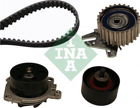 INA 530 0227 30 - Water Pump & Timing Belt Set parts5.com