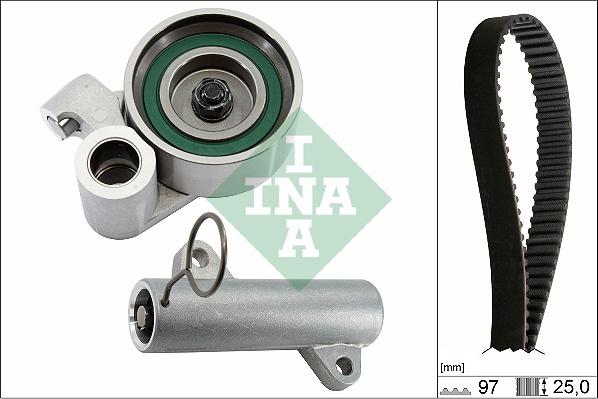 INA 530 0719 10 - Комплект ремня ГРМ parts5.com