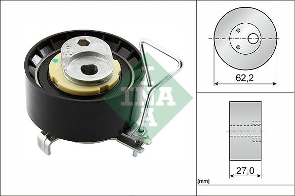 INA 531 0928 10 - Натяжной ролик, ремень ГРМ parts5.com