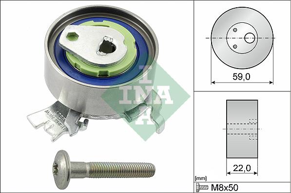 INA 531 0518 30 - Натяжной ролик, ремень ГРМ parts5.com