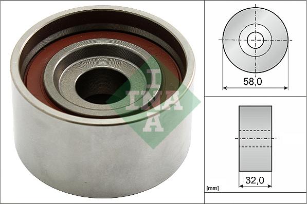 INA 531 0582 10 - Натяжной ролик, ремень ГРМ parts5.com