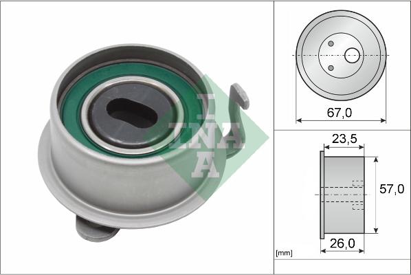 INA 531 0653 20 - Натяжной ролик, ремень ГРМ parts5.com