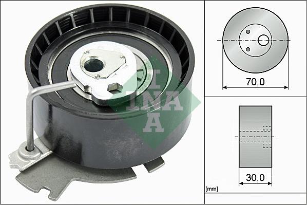 INA 531 0632 10 - Натяжной ролик, ремень ГРМ parts5.com