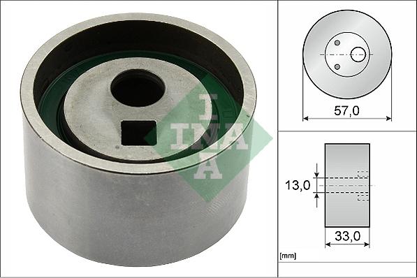 INA 531 0047 10 - Натяжной ролик, ремень ГРМ parts5.com