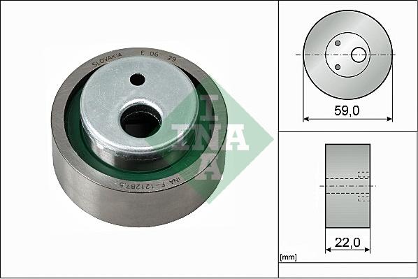 INA 531 0030 10 - Polea tensora, correa dentada parts5.com