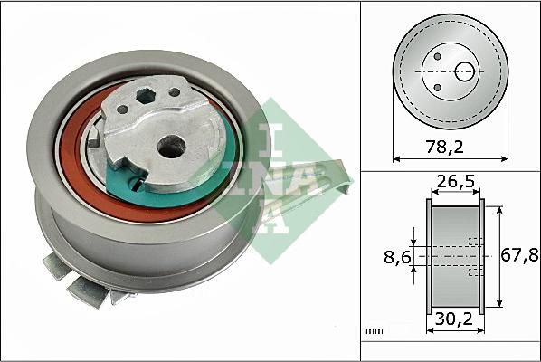 INA 531 0894 10 - Натяжной ролик, ремень ГРМ parts5.com