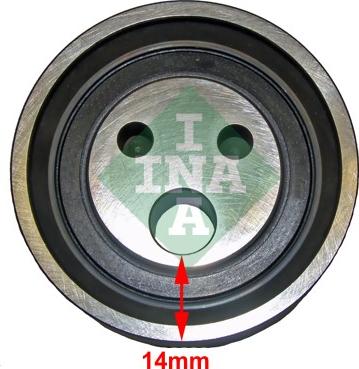 INA 531 0818 10 - Tensioner Pulley, timing belt parts5.com