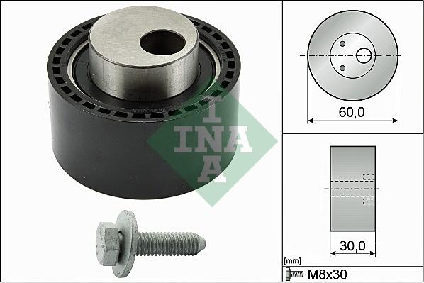 INA 531 0264 10 - Tensioner Pulley, timing belt parts5.com