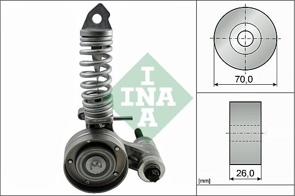 INA 533 0085 30 - Tensor de correa, correa poli V parts5.com