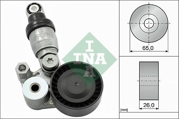 INA 533 0129 10 - Натяжитель, поликлиновый ремень parts5.com