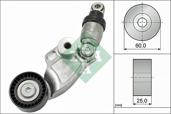 INA 533 0128 10 - Натяжитель, поликлиновый ремень parts5.com