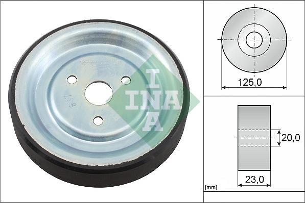 INA 532 0912 10 - Шкив водяного насоса parts5.com