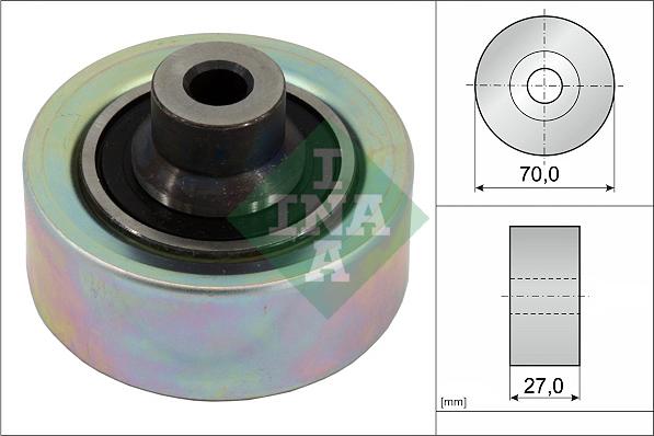 INA 532 0474 10 - Направляющий ролик, поликлиновый ремень parts5.com