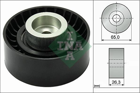 INA 532 0470 10 - Направляющий ролик, поликлиновый ремень parts5.com