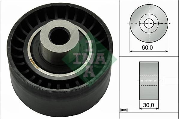 INA 532 0473 10 - Deflection / Guide Pulley, timing belt parts5.com