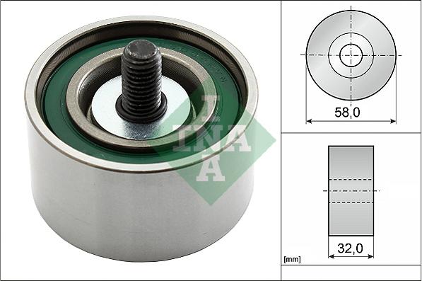 INA 532 0540 10 - Направляющий ролик, зубчатый ремень parts5.com