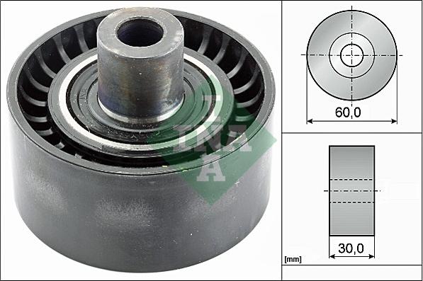 INA 532 0538 10 - Направляющий ролик, поликлиновый ремень parts5.com