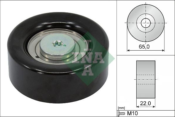 INA 532 0639 10 - Направляющий ролик, поликлиновый ремень parts5.com