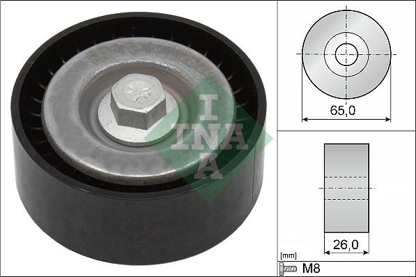 INA 532 0621 10 - Направляющий ролик, поликлиновый ремень parts5.com